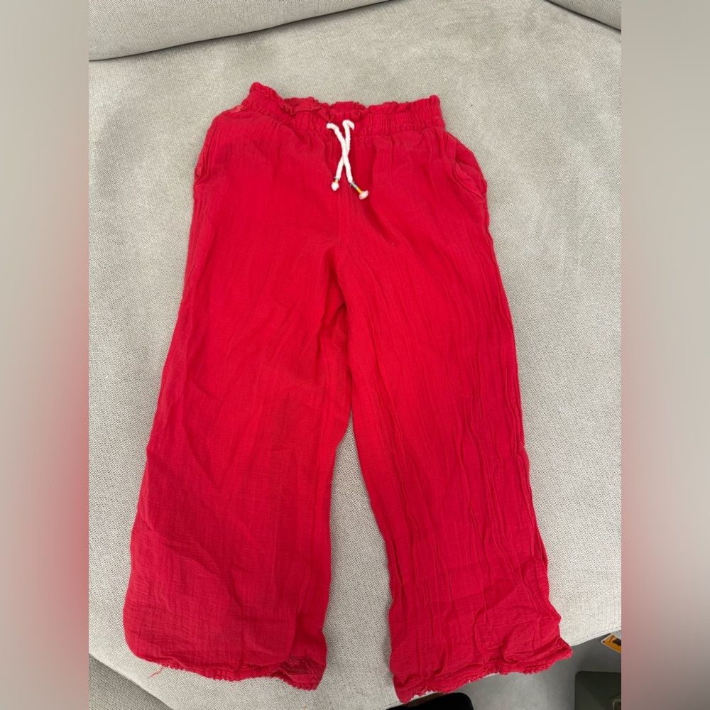 Polo girls cotton pull on pants